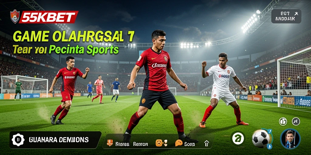 Tampilan gameplay 55KBET yang seru dan dinamis.