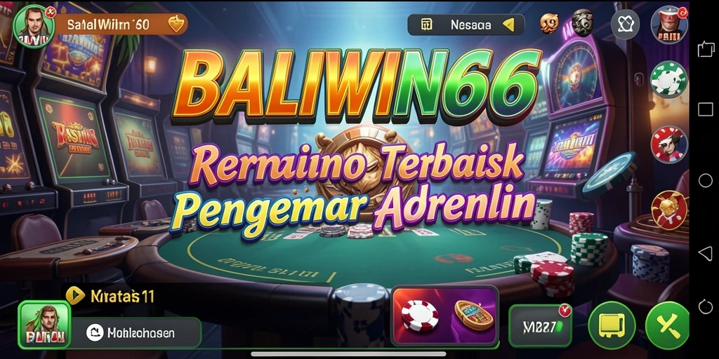 Screenshot gameplay BALIWIN66 menampilkan aksi Kasino yang mendebarkan.
