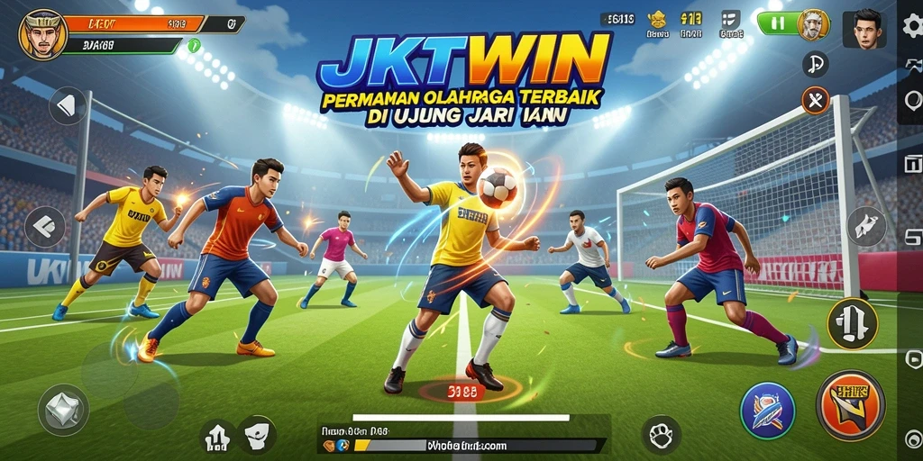 Screenshot JKTWIN menunjukkan gameplay yang seru dan penuh aksi.