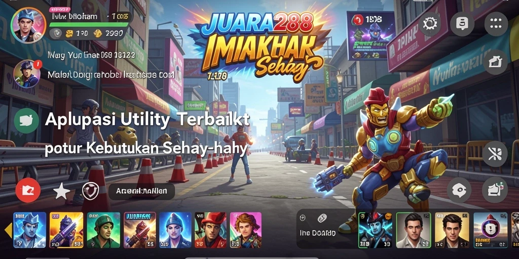 Tampilan interface JUARA288 yang ramah pengguna dan fungsional.