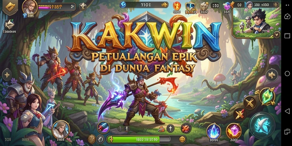 Gameplay KAKWIN yang menampilkan pertarungan strategis dan eksplorasi dunia.