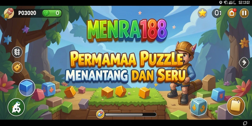 Tangkapan layar MENARA188 menampilkan gameplay Puzzle penuh tantangan dan visual menarik.