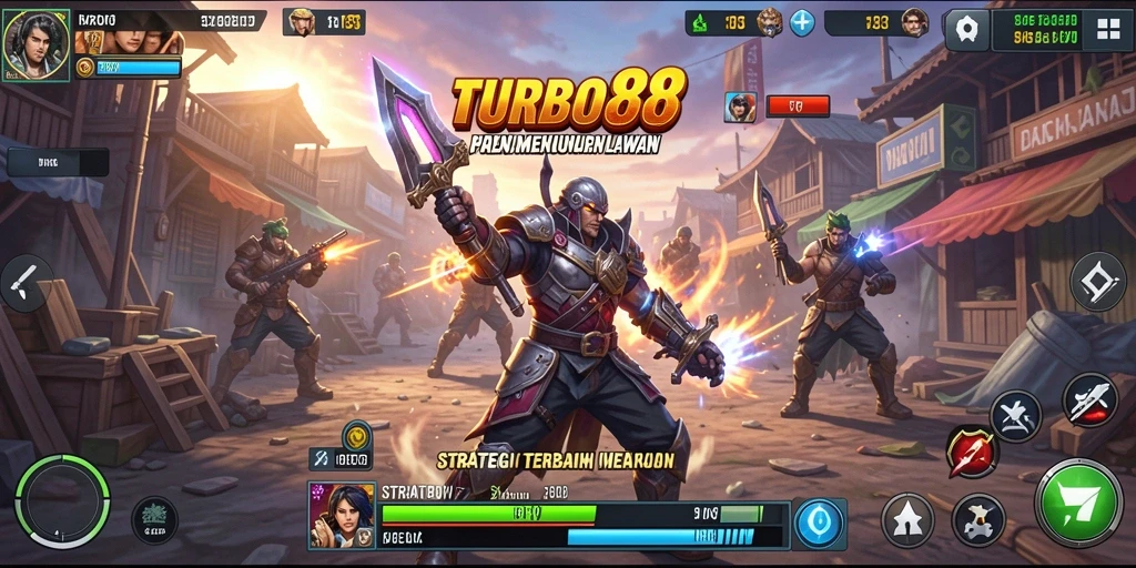 Screenshot gameplay TURBO88 menunjukkan strategi yang mendebarkan.
